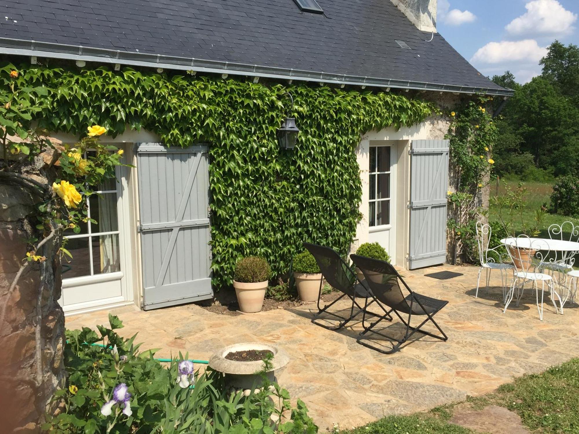 Bed and Breakfast La Butte De Gohier Blaison Exterior foto
